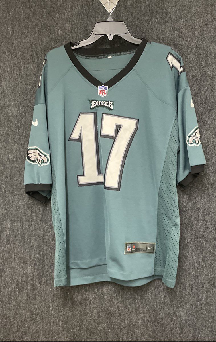 Nike Men's NFL Philadelphia Eagles Nelson Agholor #17 Game Jersey Green Sz XL