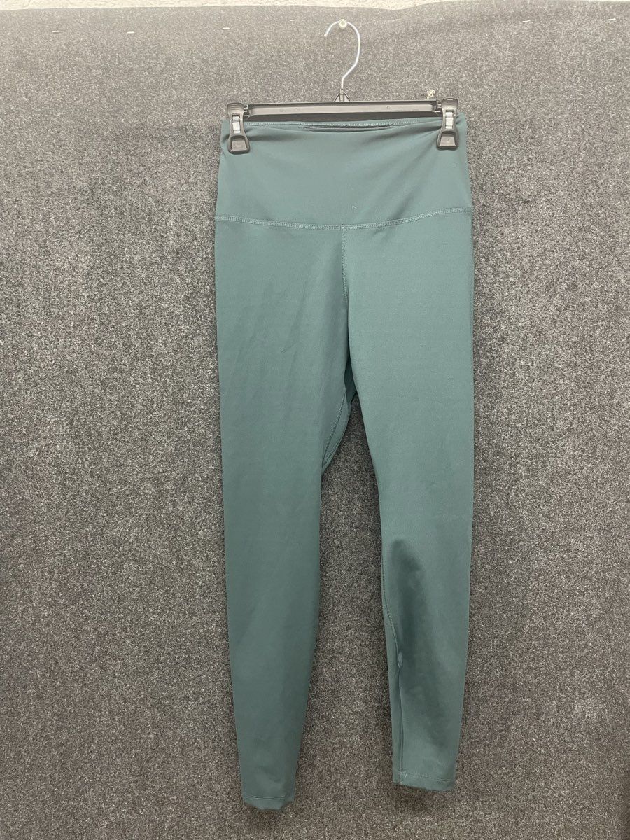 Nike Women's One Mid-Rise Tights Leggings Dark Green Performance Sz S