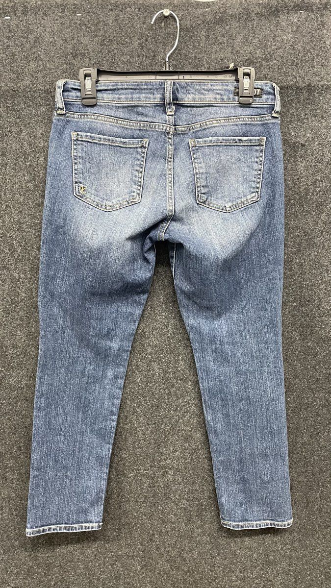 Kut from the Kloth Women's Blue Catherine Boyfriend Jeans Petite Sz 4P