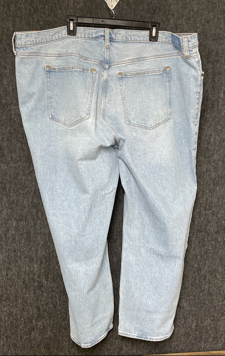 Abercrombie & Fitch Women's The '90s Relaxed High Rise Light Wash Jeans NWT 24S