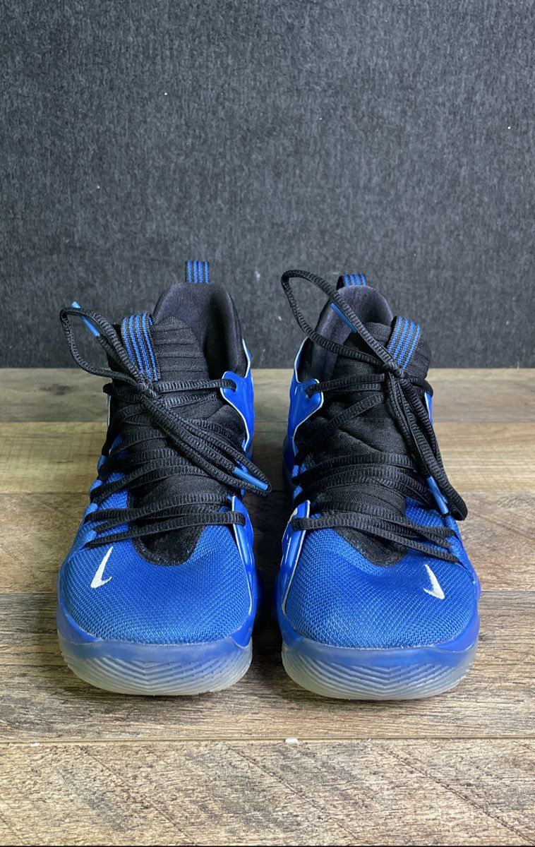 Nike Zoom KD10 Blue Black Youth Basketball Shoes Size 5.5Y