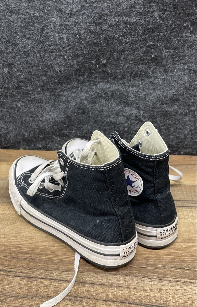 Converse Chuck Taylor All Star Move Platform High Top Black White Kid's Size 3.5