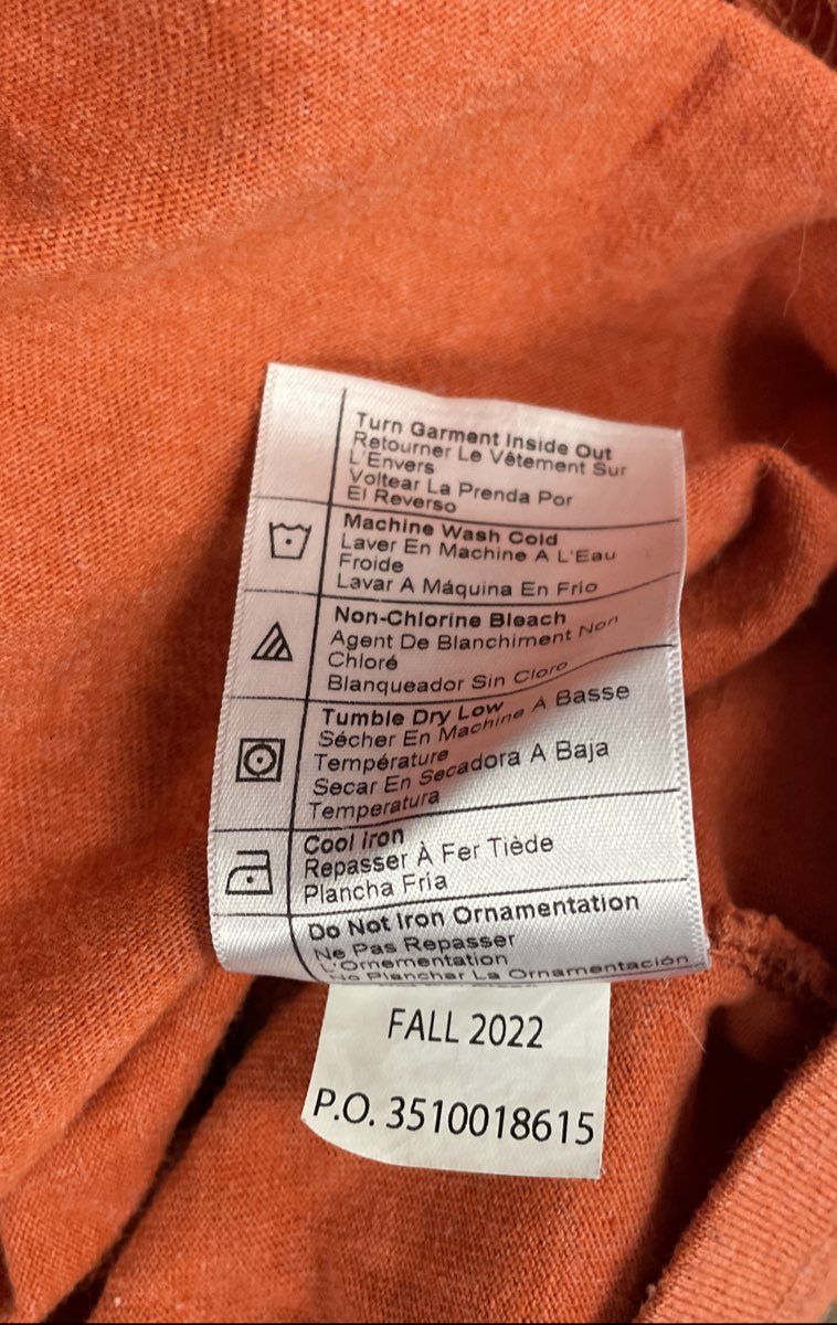Carhartt Men's Long Sleeve Shirts Green Orange Force Relaxed Loose Fit XL Tall