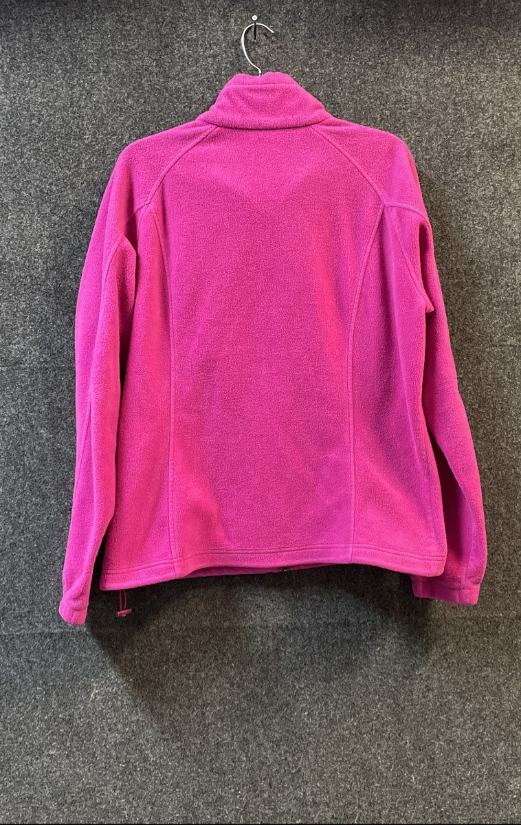 Columbia Women's Pink Benton Springs Full Zip Fleece Jacket Sz XL