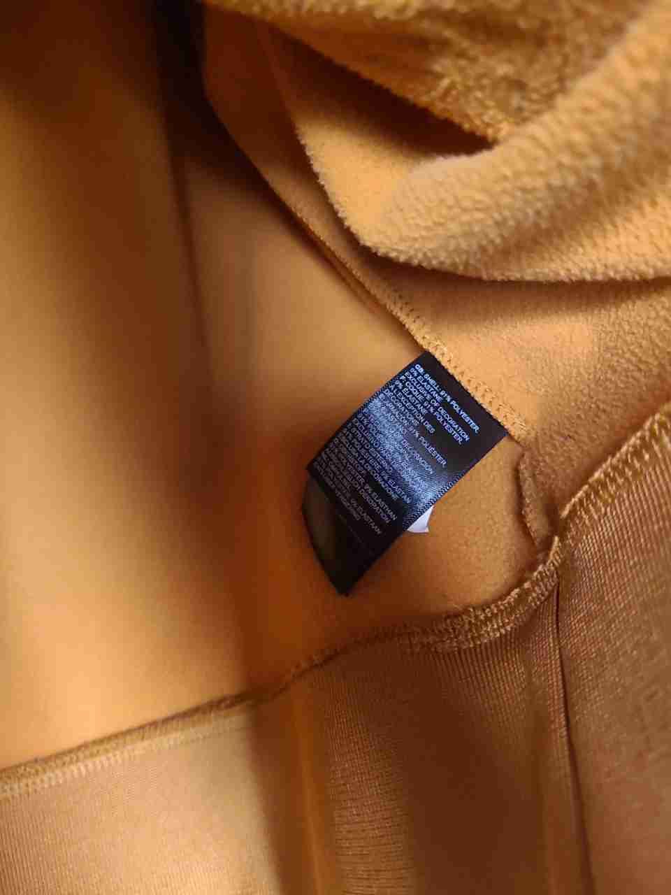 The North Face Men's Black Yellow Colorblock Pullover Training Hoodie Size M