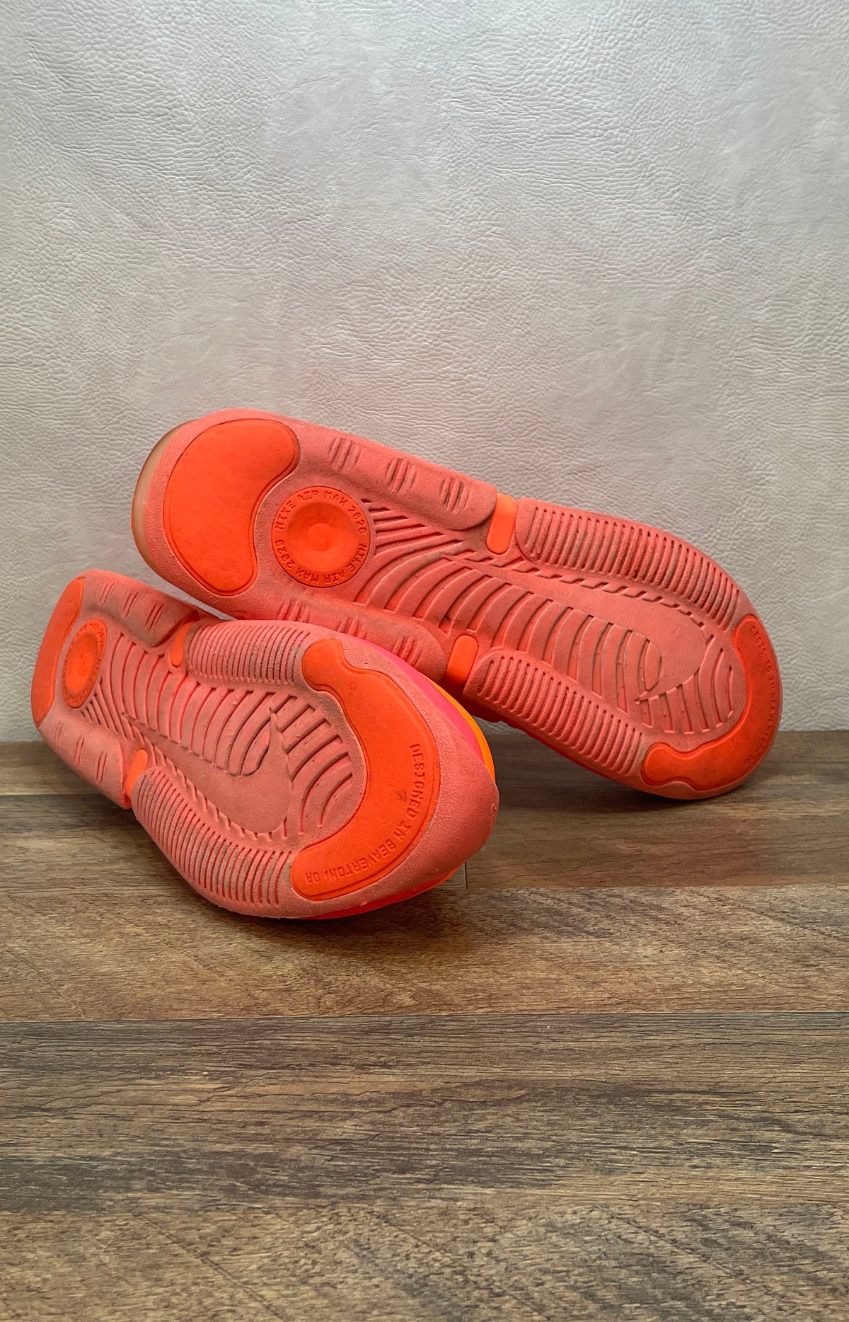 Nike Air Max Up Bright Crimson Orange Women's Running Sneakers Size 12