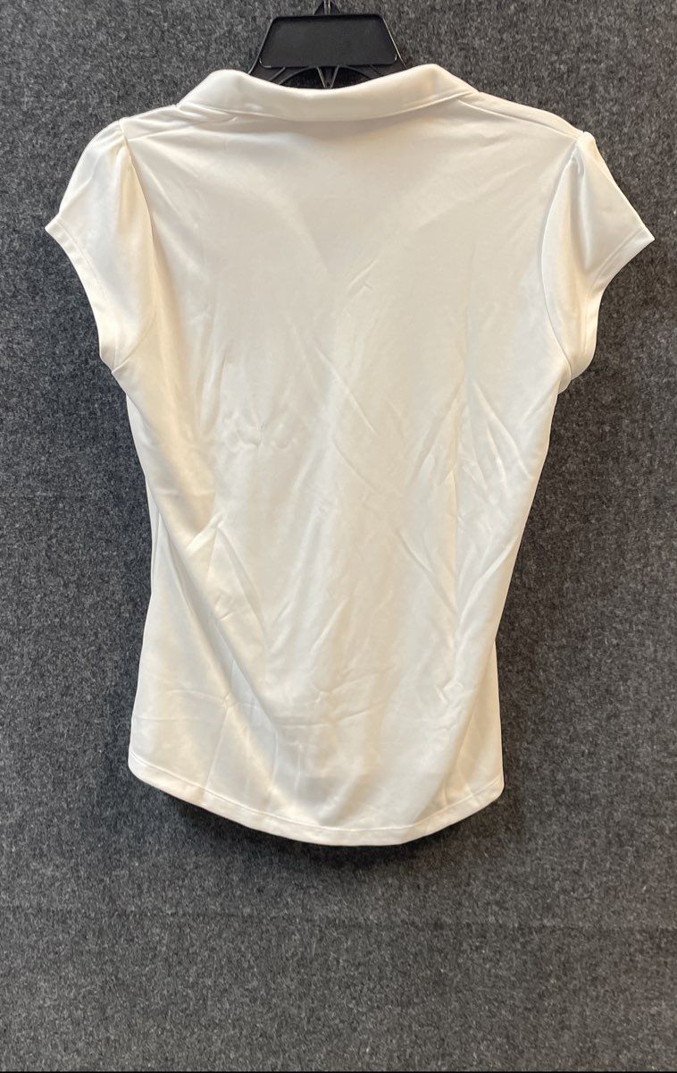 Adidas Girls White Minnie Mouse Golf Polo Shirt Sz XL 14-15Y