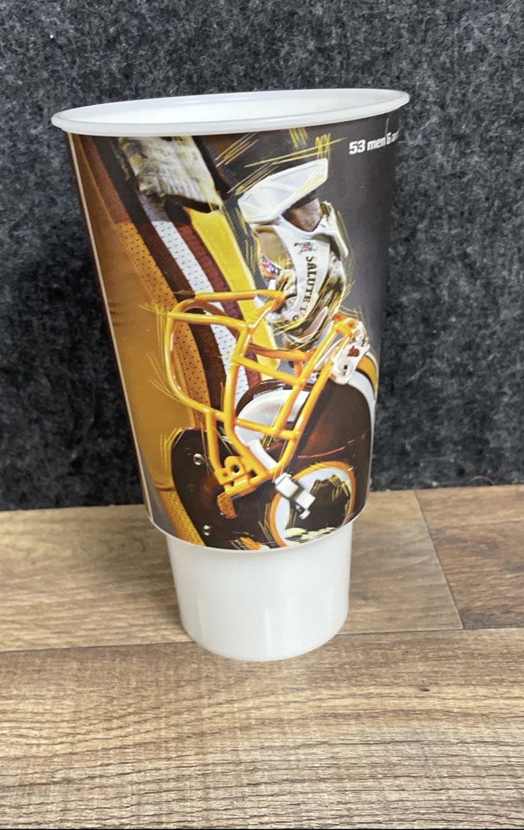 Washington Redskins NFL Memorabilia Lot 6 Pcs Beanie Magazine Newspaper Cup