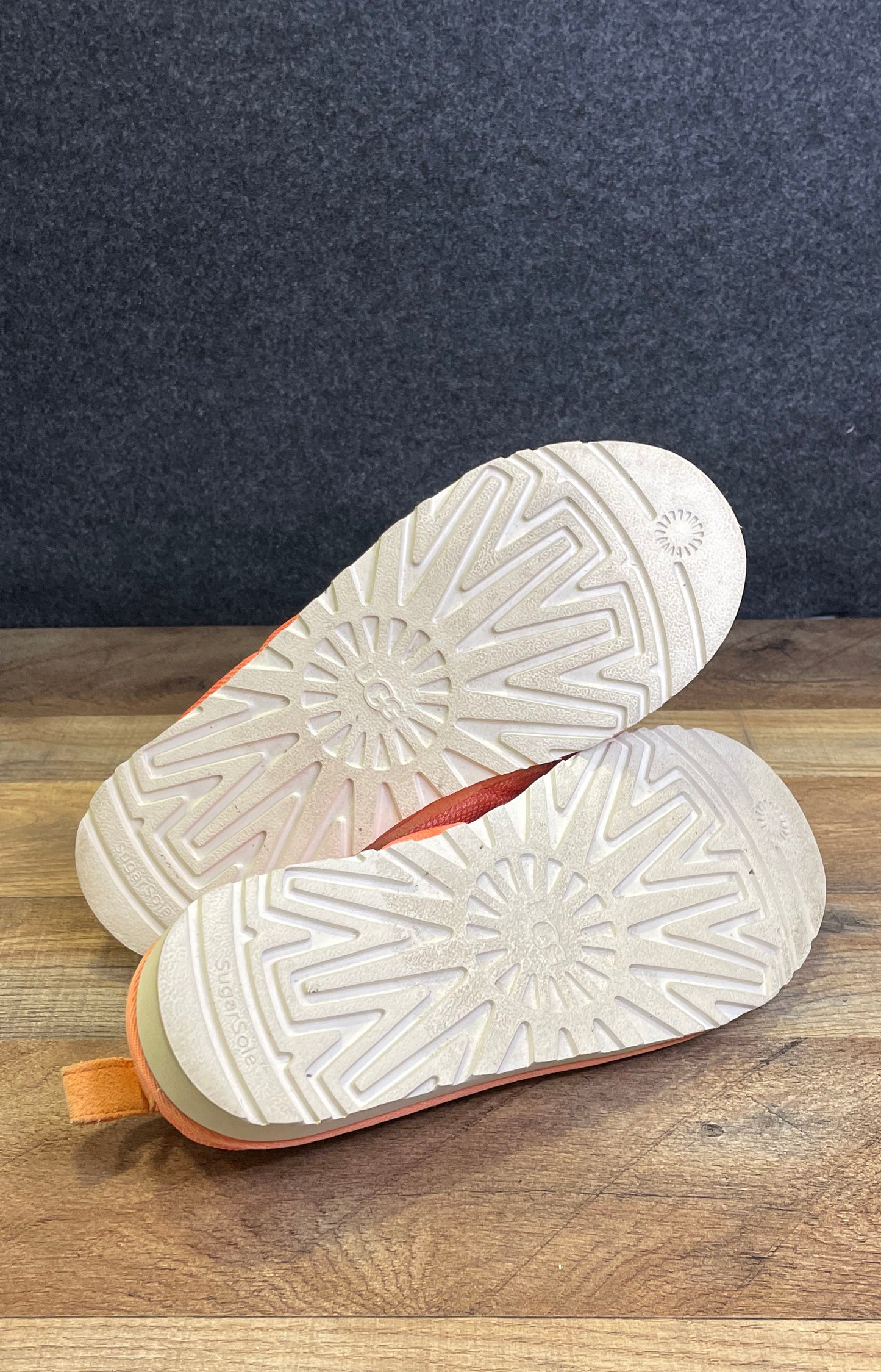 UGG Tasman LTA Sweet Peach Men's Puffy Slippers 1149511 Size 8