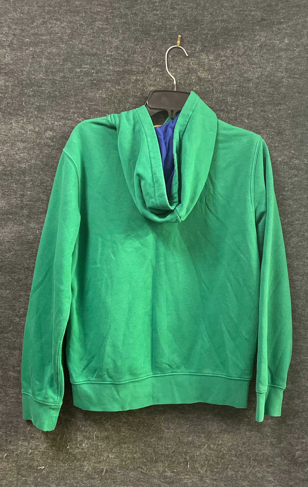 Polo Ralph Lauren Boys Green Blue Script Logo Full Zip Hoodie Sz XL 18-20