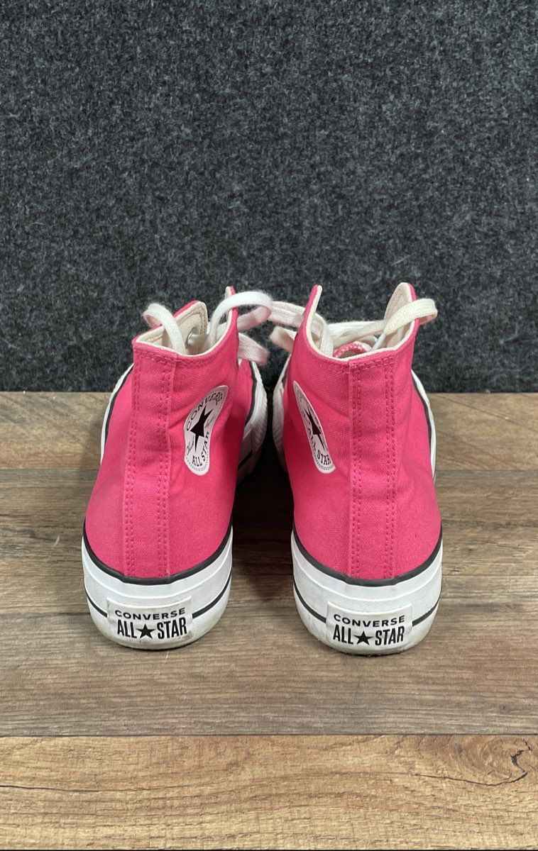 Converse Chuck Taylor All Star Lift Platform High Top Hyper Pink Size 7