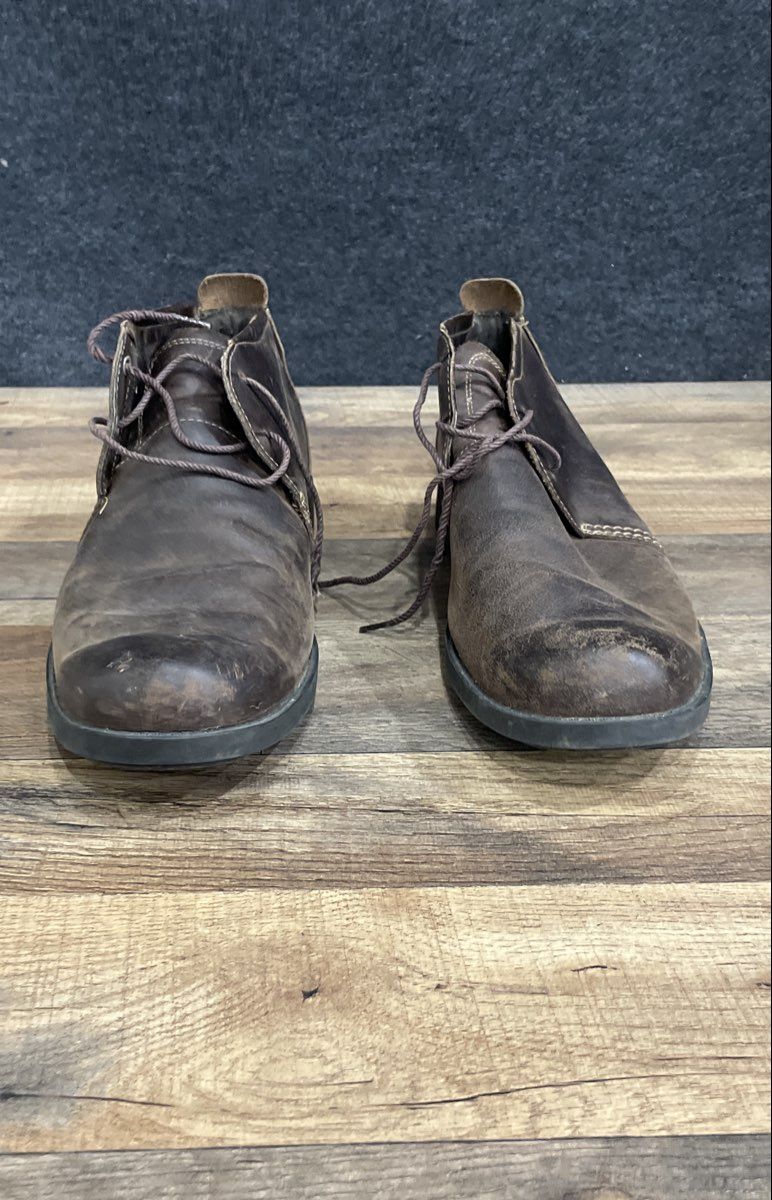 Timberland Earthkeepers Heritage Brown Leather Chukka Boots Men's Size 10.5