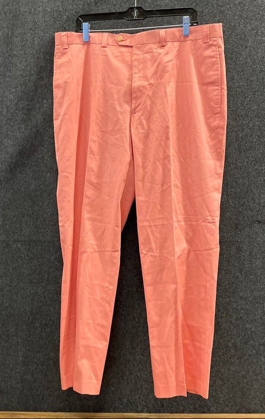 Lauren Ralph Lauren Men's Salmon Cotton Flat Front Dress Pants Sz 38x32