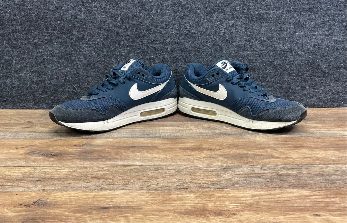 Nike Air Max 1 Obsidian Midnight Navy White Sneakers Men's Size 9