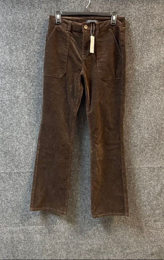 Sanctuary Women's Braxton Bootcut Corduroy Pants Brown NWT Size 28