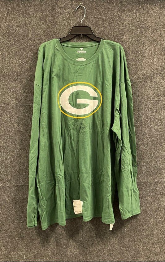 Fanatics Green Bay Packers Long Sleeve Shirt Men's Size 5XL *NWT*