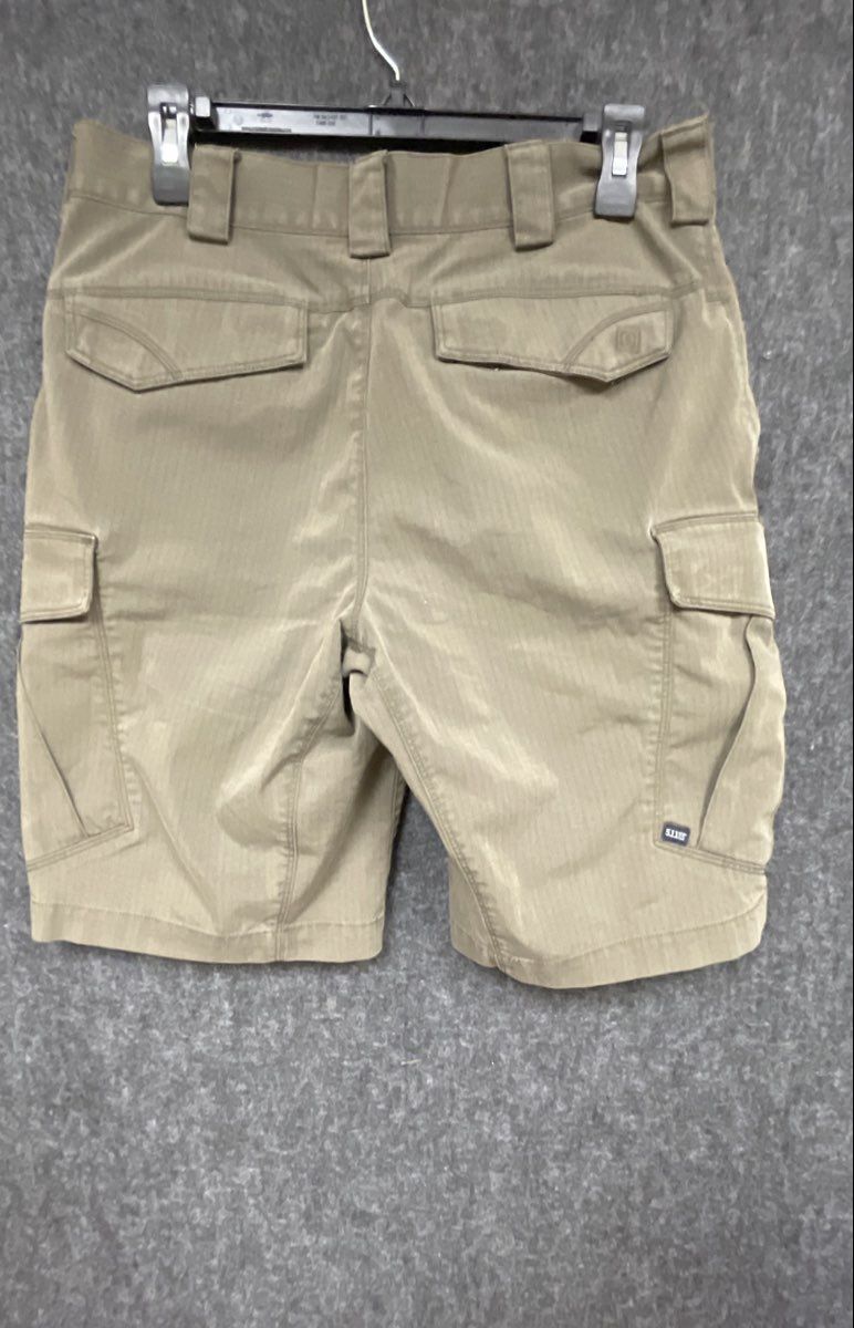 5.11 Tactical Men's Olive Drab Ripstop Cargo Shorts Sz 30
