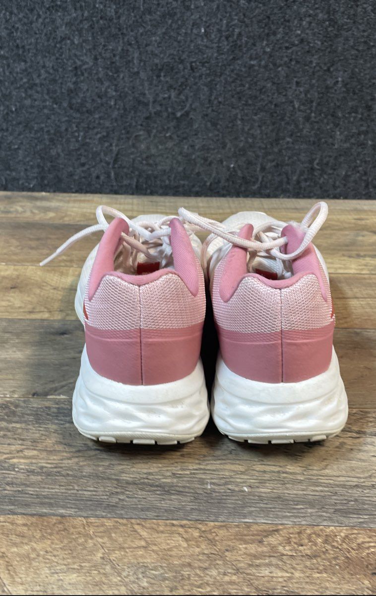 Nike Revolution 6 Next Nature Soft Pink White Red Women's Running Shoes Size 9.5