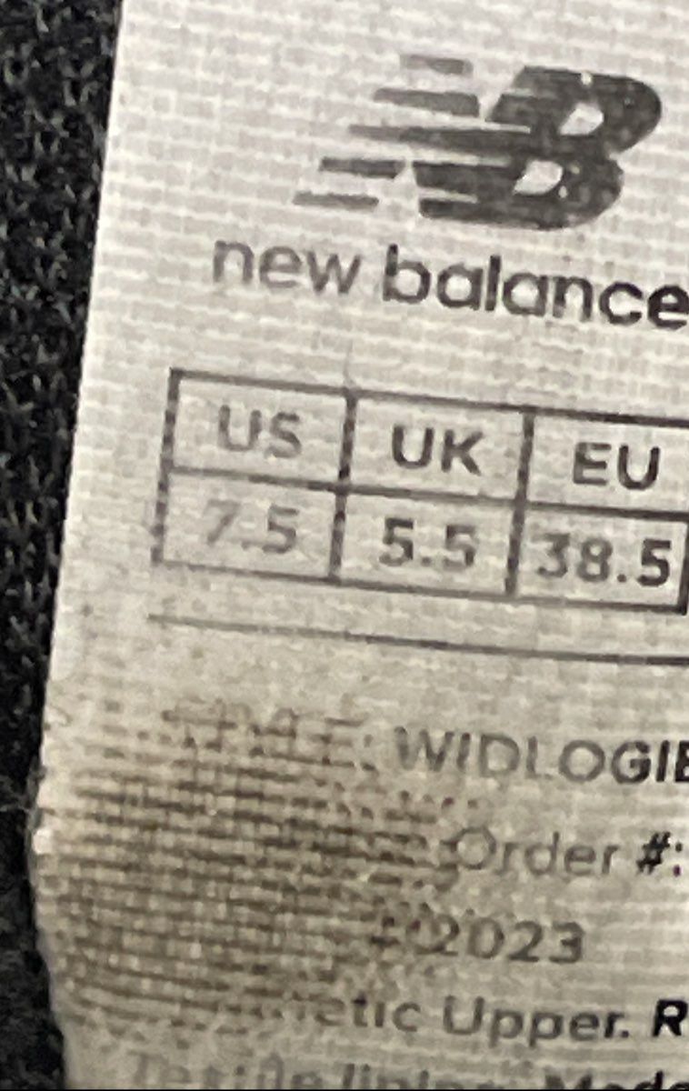 New Balance Logic Toe Protect Black Women's Industrial Work Shoes Size 7.5