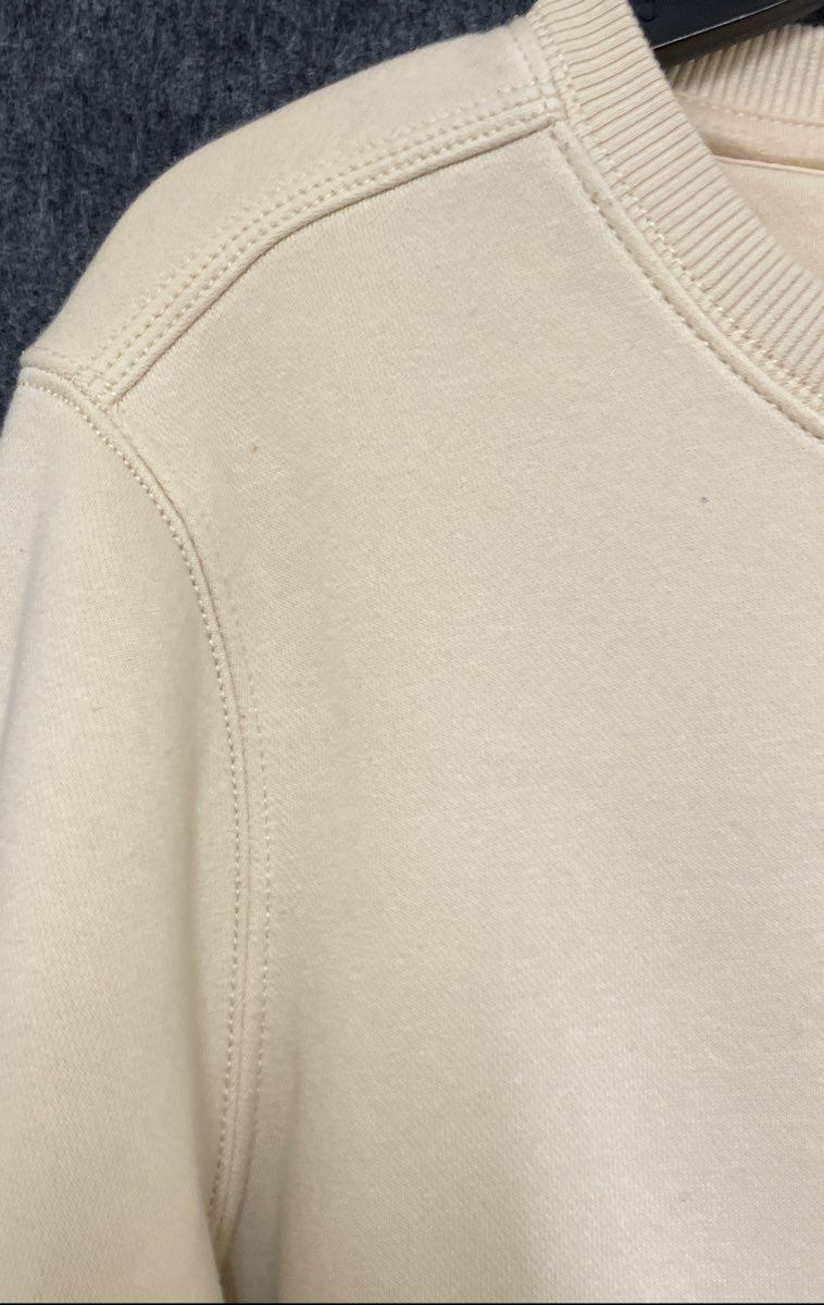 Carhartt Kids' Cream Relaxed Fit Pocket Crewneck Sweatshirt Sz L 12-14