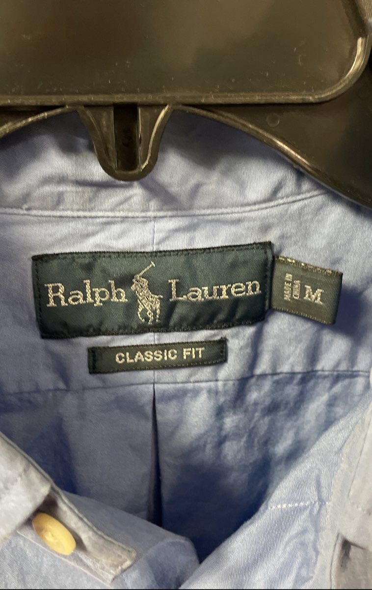 Polo Ralph Lauren Men's Blue Classic Fit Oxford Button Down Shirt Sz M