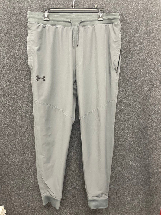 Under Armour Men's Unstoppable Tapered Pants Gray Heatgear Fitted Sz XL