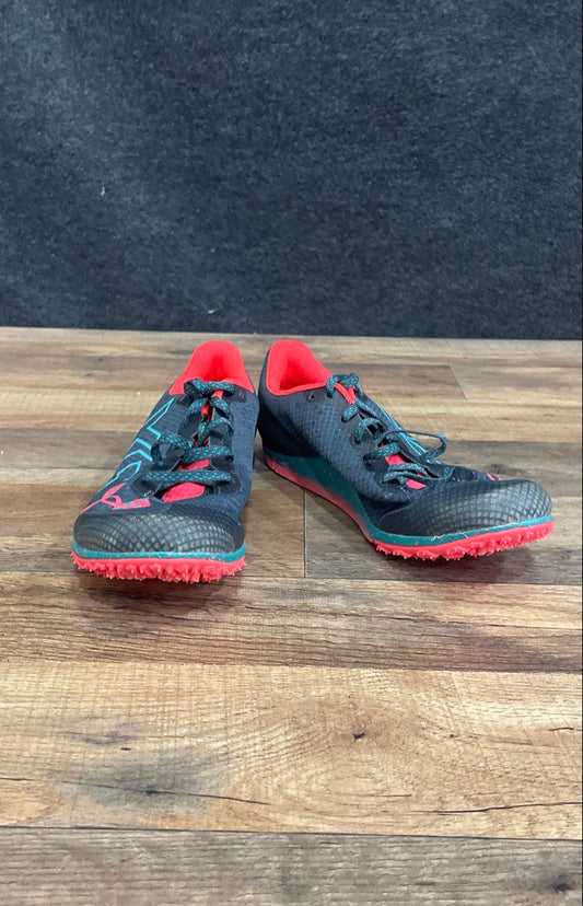 Under Armour Brigade XC Low Navy Red Cross Country Spikes Size 7.5
