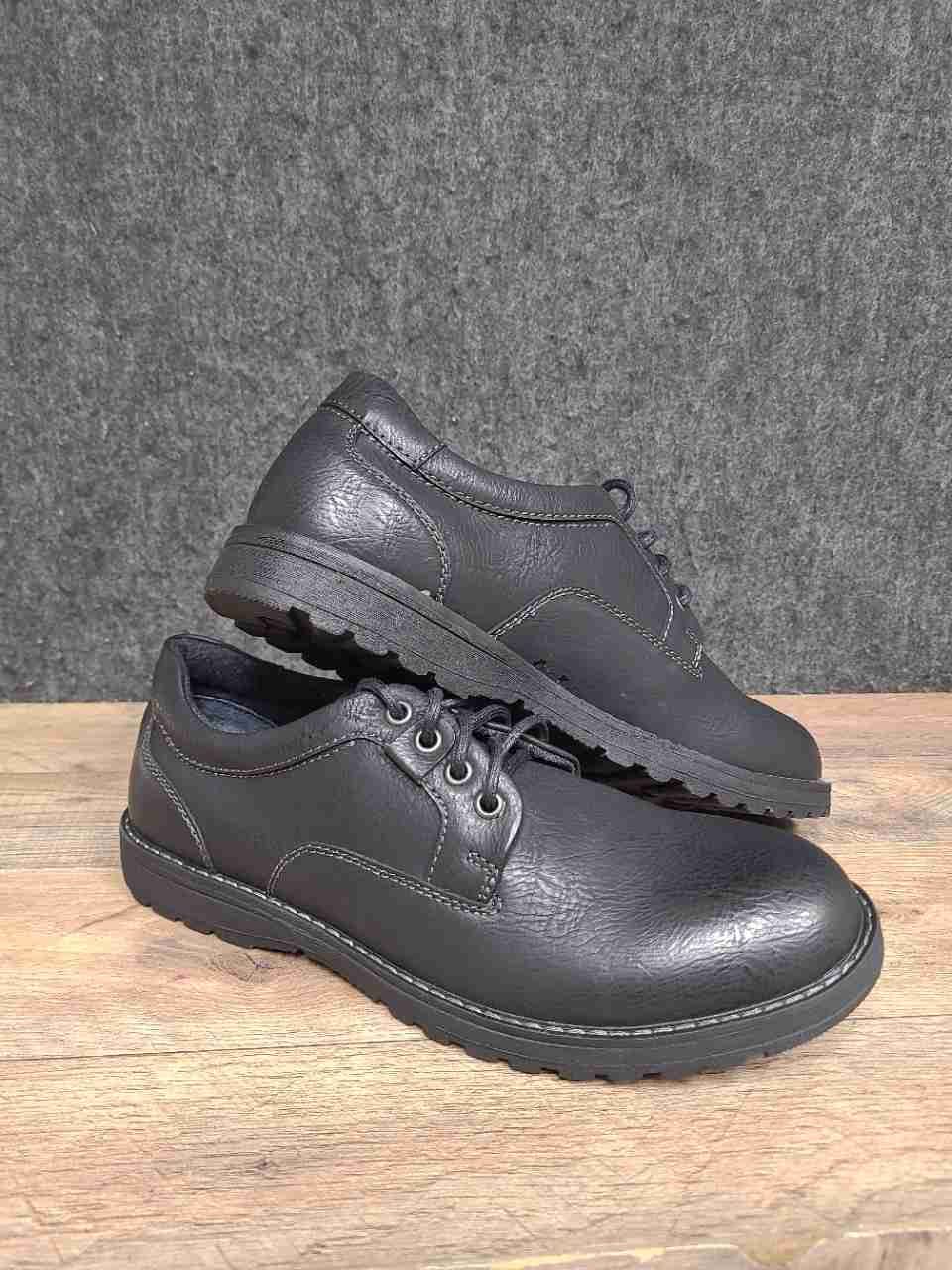 Eastland Dante Black Lug Sole Oxford Dress Shoes Men's Size 10D