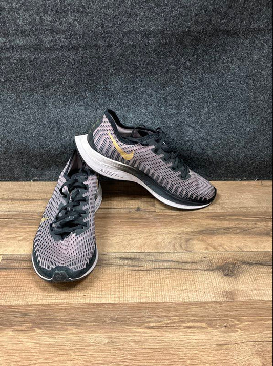 Nike Air Zoom Pegasus 36 Gunsmoke Metallic Gold Women's Running Shoes Size 8.5