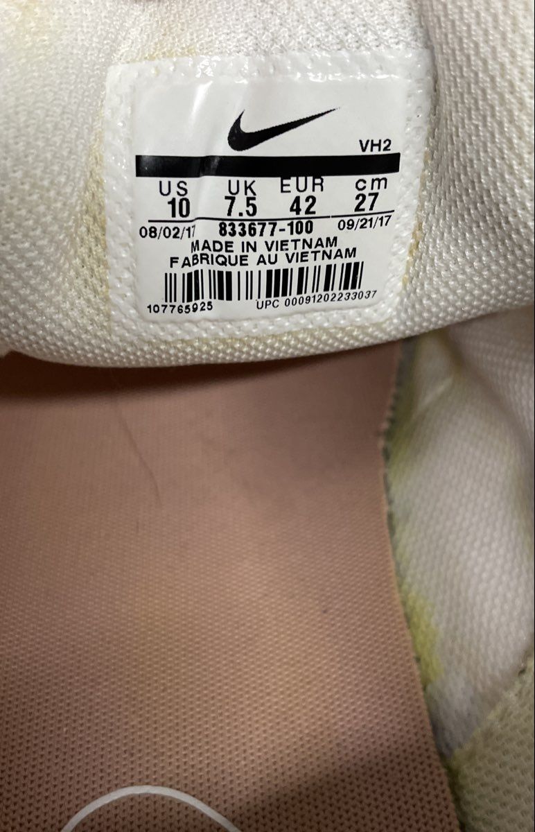 Nike Tanjun Triple White Women's Lifestyle Sneakers Size 10