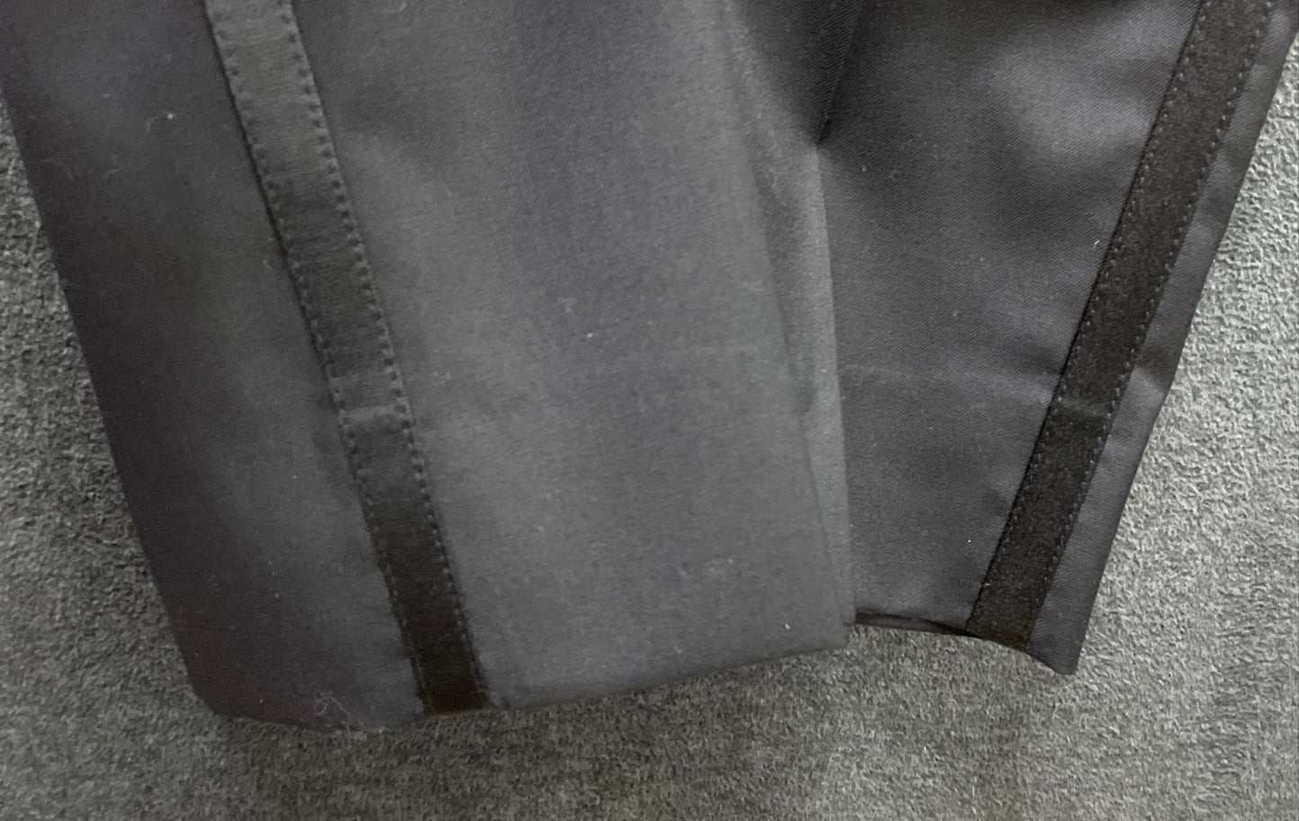 Lauren Ralph Lauren Men's Black 100% Wool Satin Stripe Tuxedo Pants Sz 34x30
