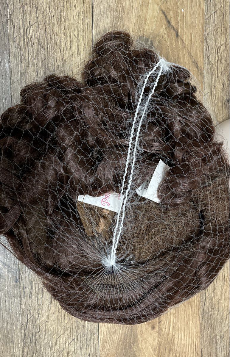 Disney Princess Belle Wig Brown Beauty and the Beast Costume Accessory Curls