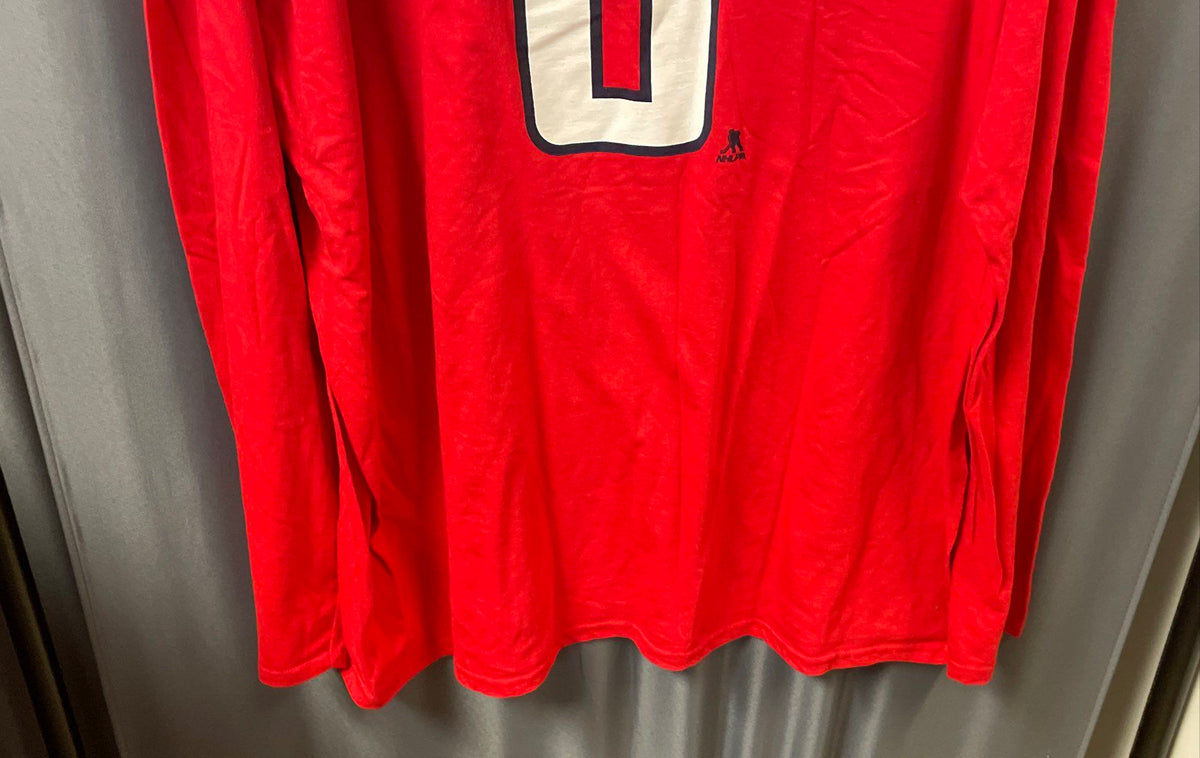 Fanatics Men's Washington Capitals Alex Ovechkin Long Sleeve Tee Red NWT 2XL