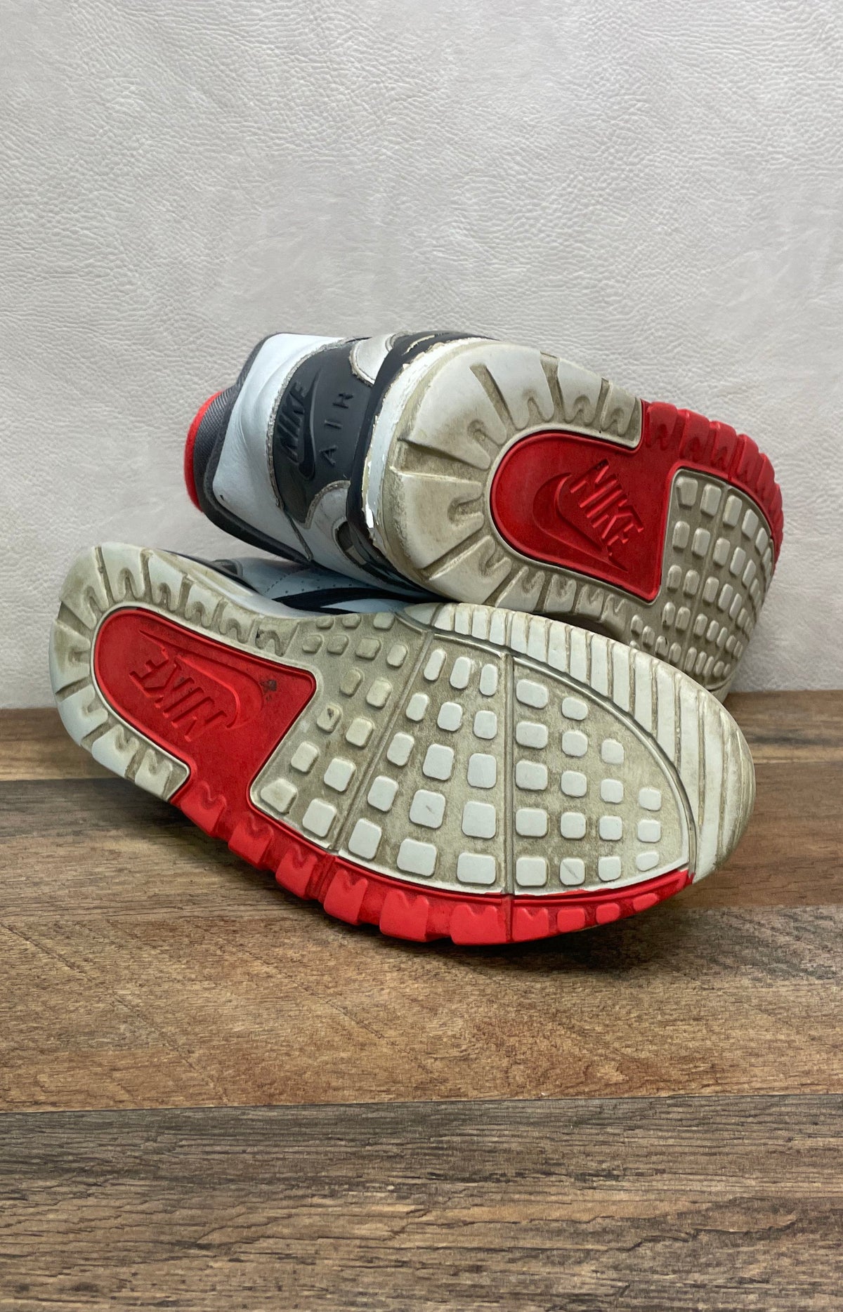 Nike Air Trainer SC II Grey White Red Men's Cross Trainer Sneakers Size 11