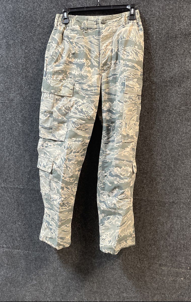 U.S. Air Force Men's ABU Digital Tiger Stripe Camo Military Cargo Utility Pants
