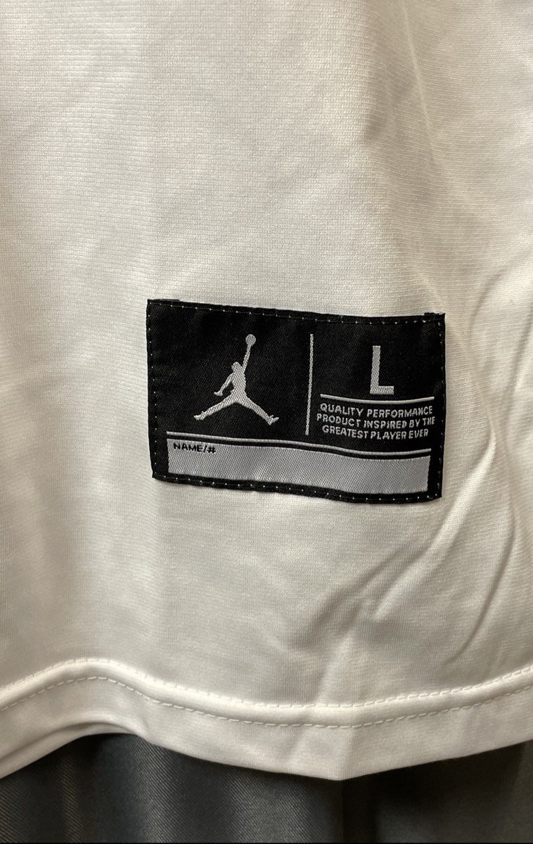 Jordan Brand Men's UNC White #7 Sam Howell Football Jersey Sz L