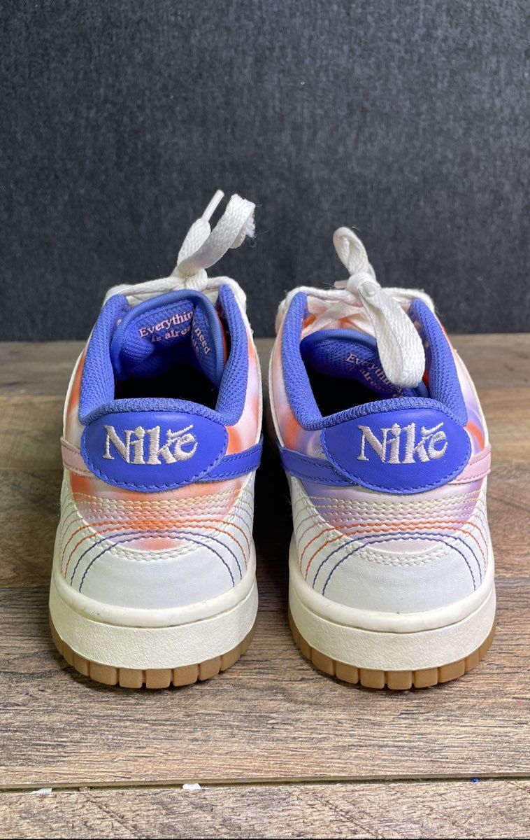 Nike Dunk Low SE Everything You Need Orange White Blue Youth Size 6Y