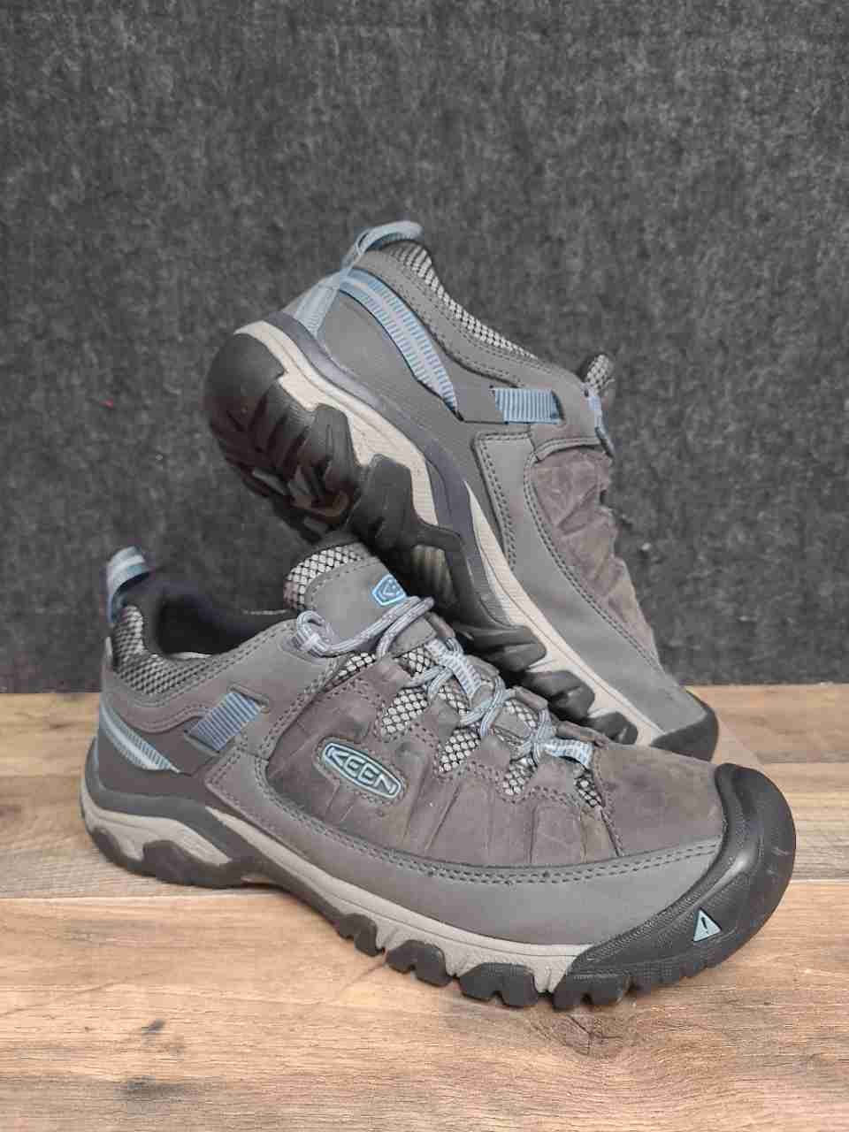 Keen Targhee II Waterproof Magnet Atlantic Blue Hiking Shoes Women's Size 10