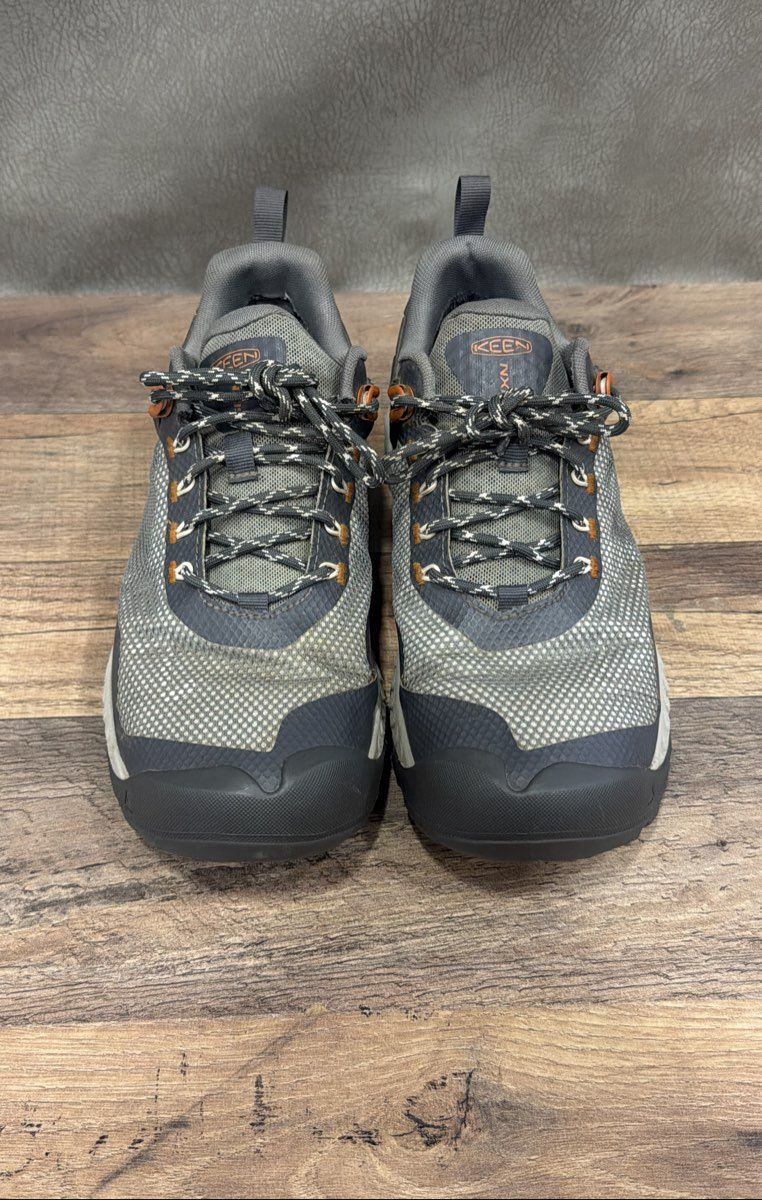 Keen NXIS EVO Low Waterproof Grey Hiking Shoes Women's Size 8