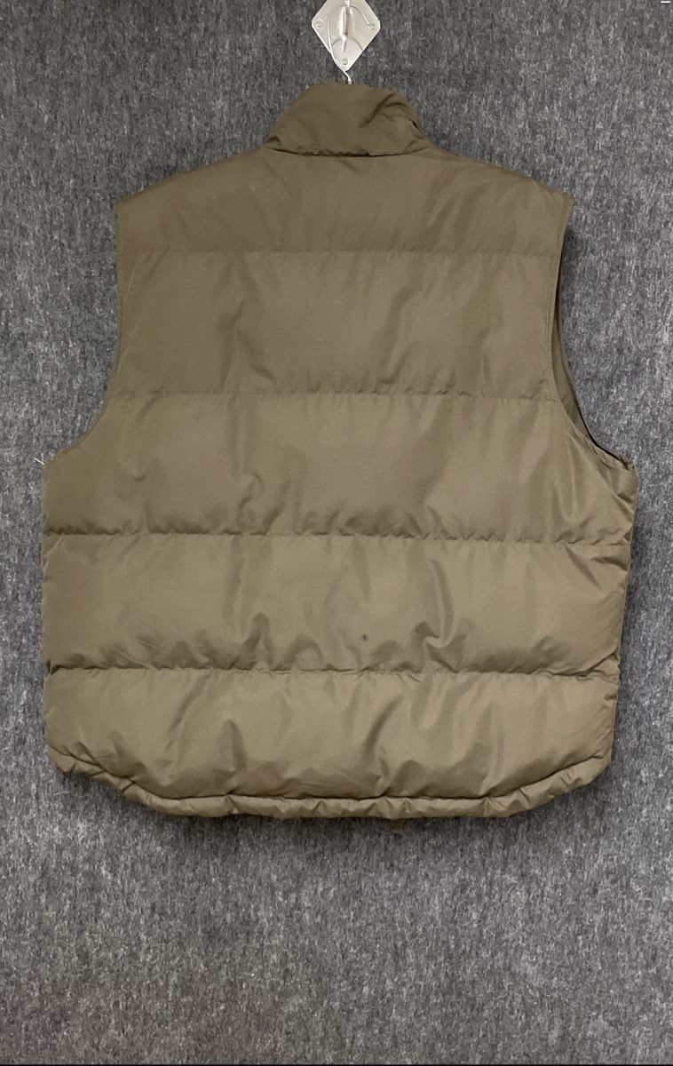 St. John's Bay Men's Olive Green Puffer Vest Full Zip Snap Front Sz XL