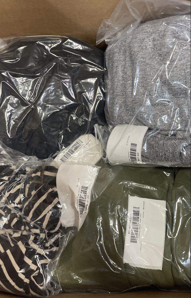 20 Lb Bulk Reseller Clothing Lot Men's Women's Brands Lululemon RL Levi's CK MK