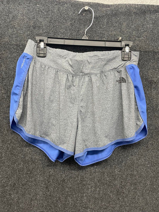 The North Face Women's FlashDry Running Athletic Shorts Gray Blue Size L