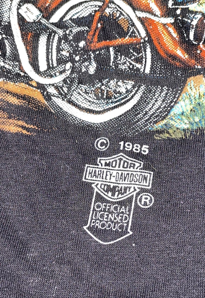 Vintage 2002 Harley-Davidson Orlando Florida Map T-Shirt NWT Made in USA Sz M