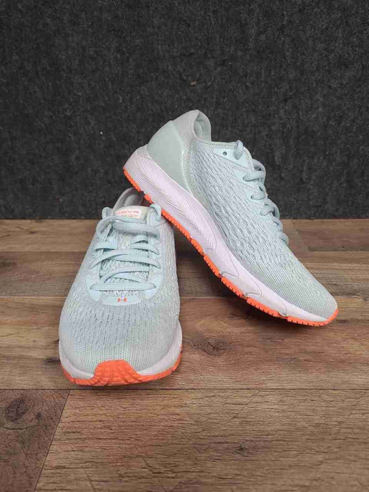 Under Armour HOVR Sonic 3 Mint Orange Women's Running Shoes Size 7