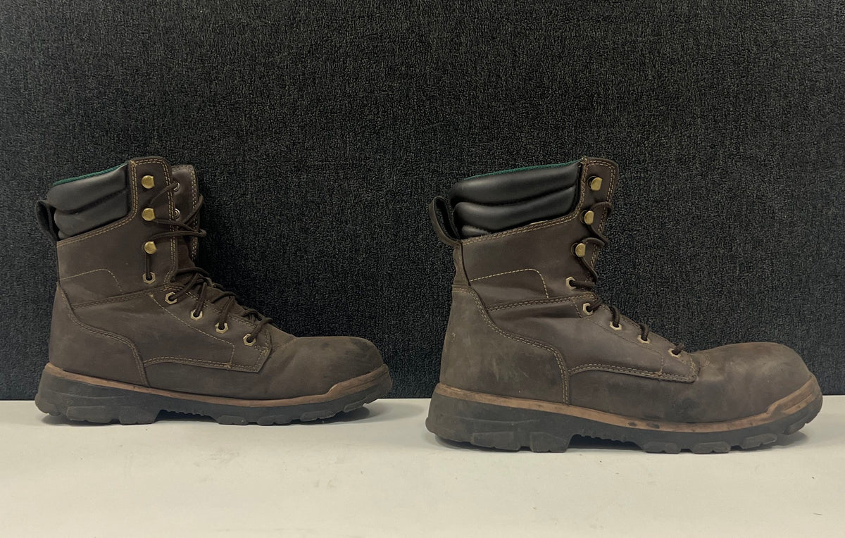 Brahma MNBR42JT002 Dark Green Safety Toe Work Boots Men's Size 11