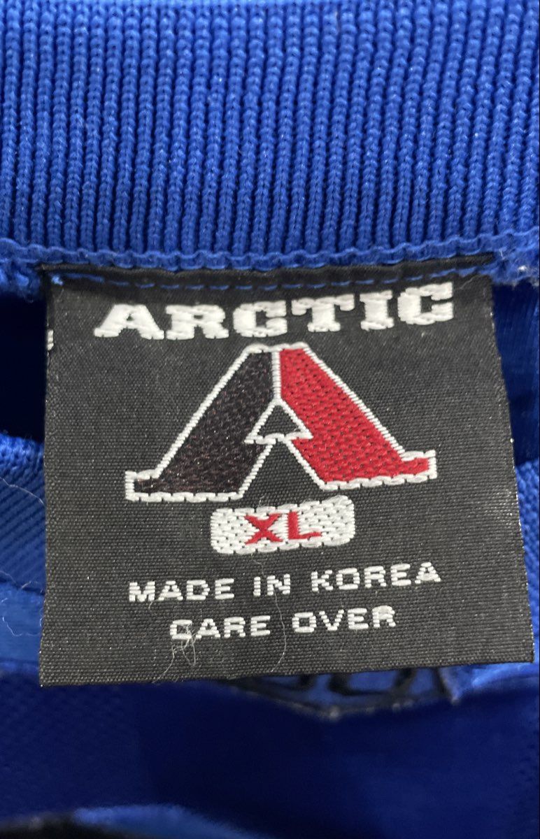 Vintage 90s Arctic New York 00 Ombre Mesh Sports Jersey XL