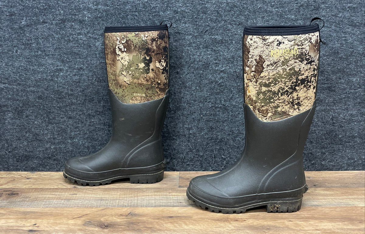 RedHead TrueTimber Strata Camo Neoprene Rubber Hunting Boots Size 4