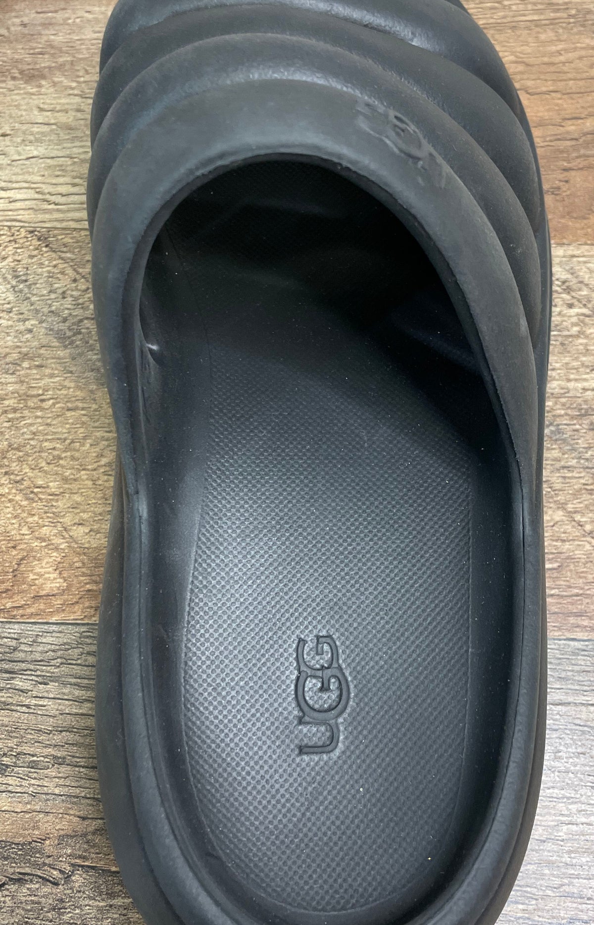 UGG Sport Yeah Black EVA Puffer Slides Sandals Men's Size 13