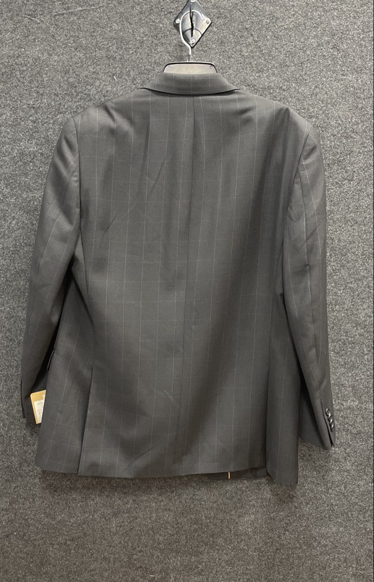 Michael Kors Men's Gray Windowpane Plaid Two Button Blazer Jacket 42R NWT