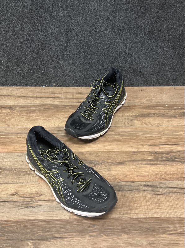 Asics Gel Pursue 3 Black Yellow Men's Running Shoes Size 10